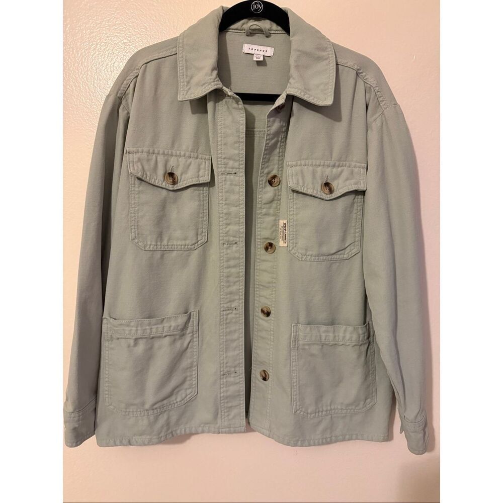 Topshop Oversized Shacket